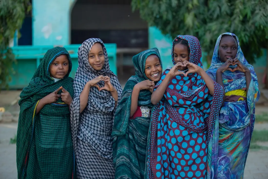 Children in Kassala state, Sudan.
