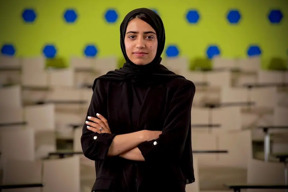 Somaya Faruqi, captiain of the Afghan Girls Robotics Team.