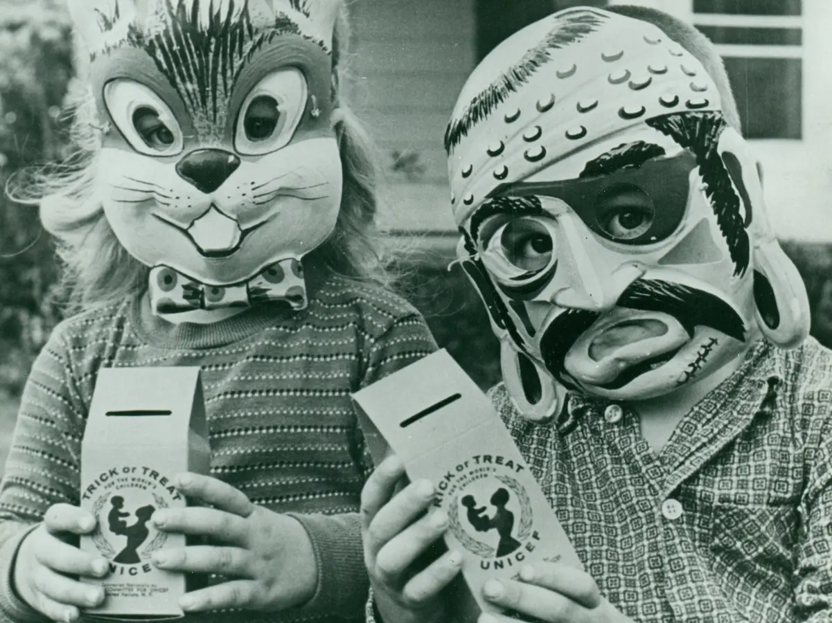 Children in Costumes