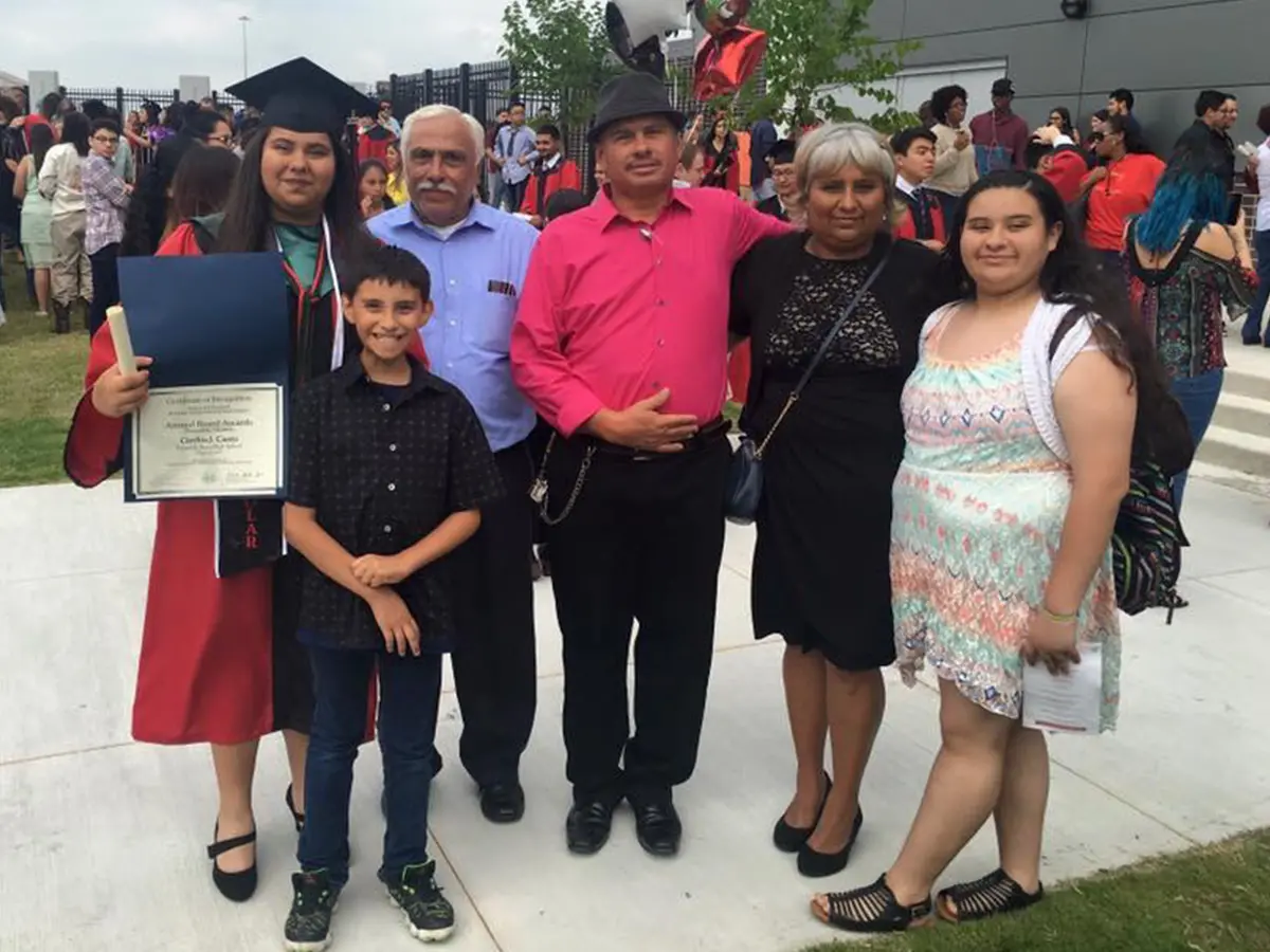 Family at Graduation