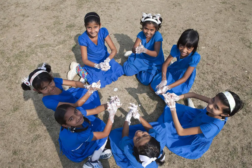 Children Sitting in Circle