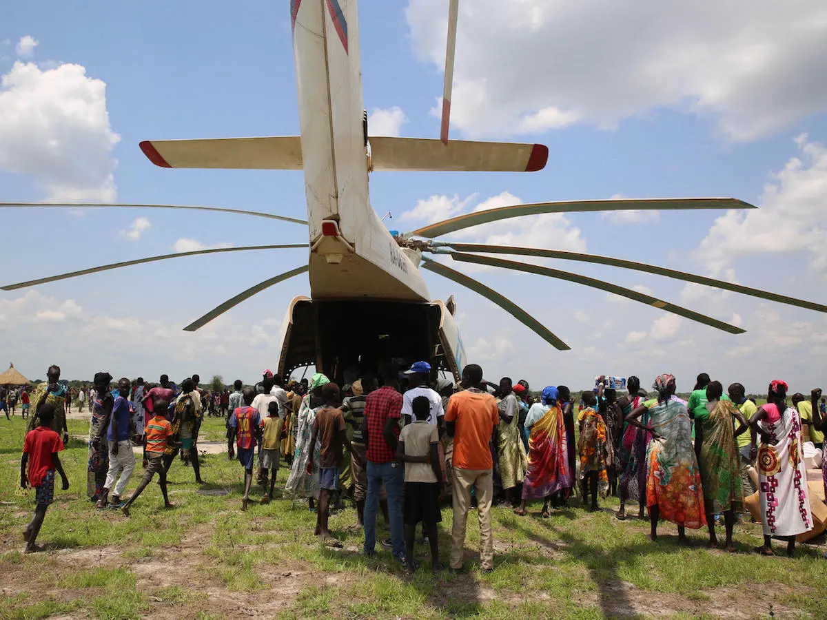UNICEF, South Sudan, rapid response teams, emergency aid, emergency supplies, humanitarian aid, World Food Program