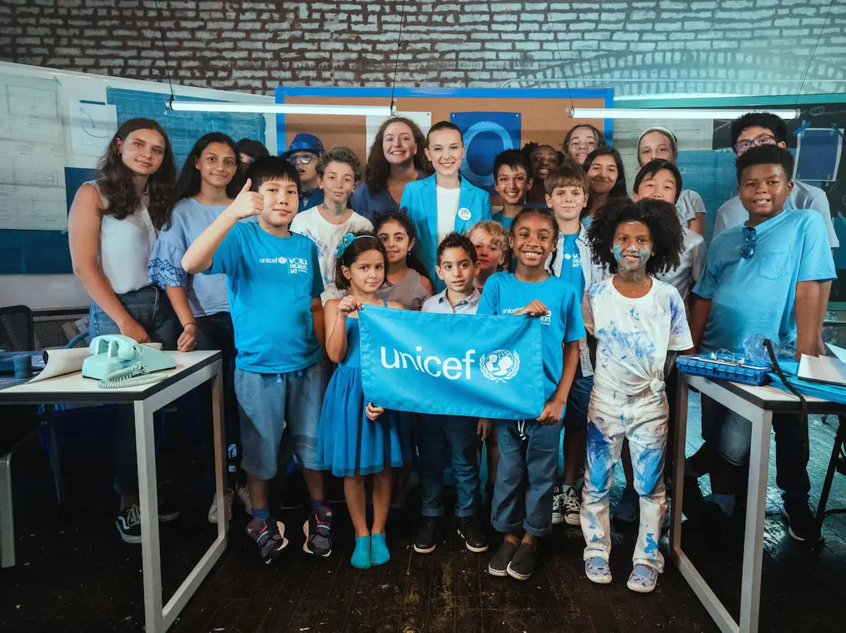 For World Children's Day, UNICEF is calling on all kids and adults everywhere to stand up for children's rights. unicef, children's rights, #GoBlue