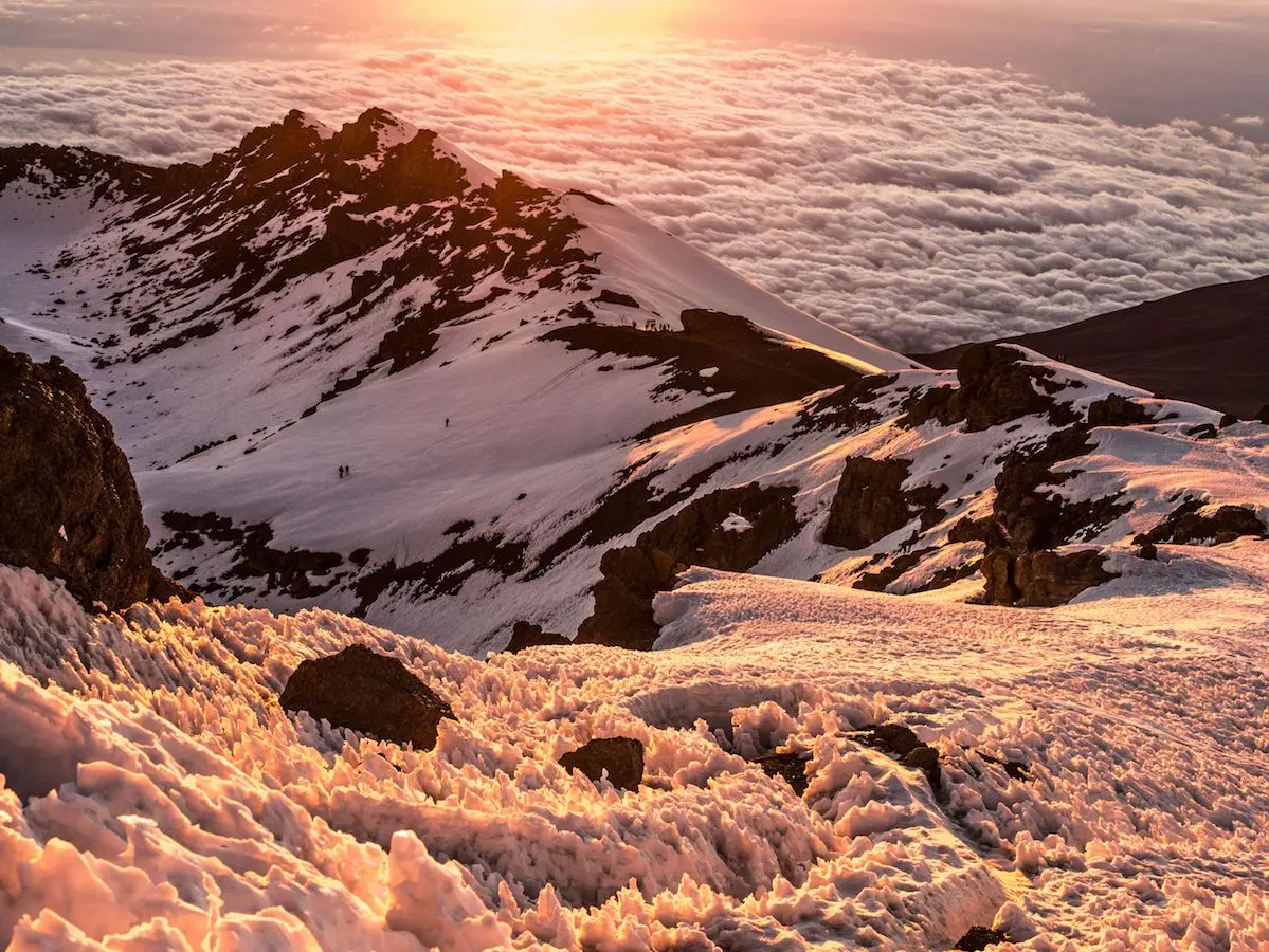 UNICEF supporter Ashley Cobile was part of a group that summited Mt. Kilimanjaro in 2018.