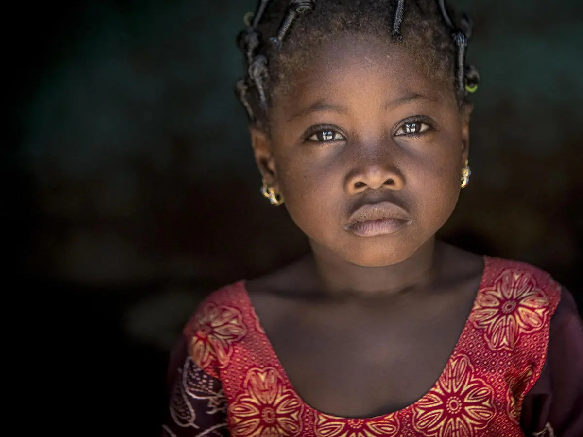 Six-year-old Kadia is healthy, thanks to UNICEF Mali and partners and locally based Nutrition Support Groups. Chronic malnutrition in Mali's Sikasso region has been reduced from 35.5 percent in 2015 to 28.9 percent in 2019.