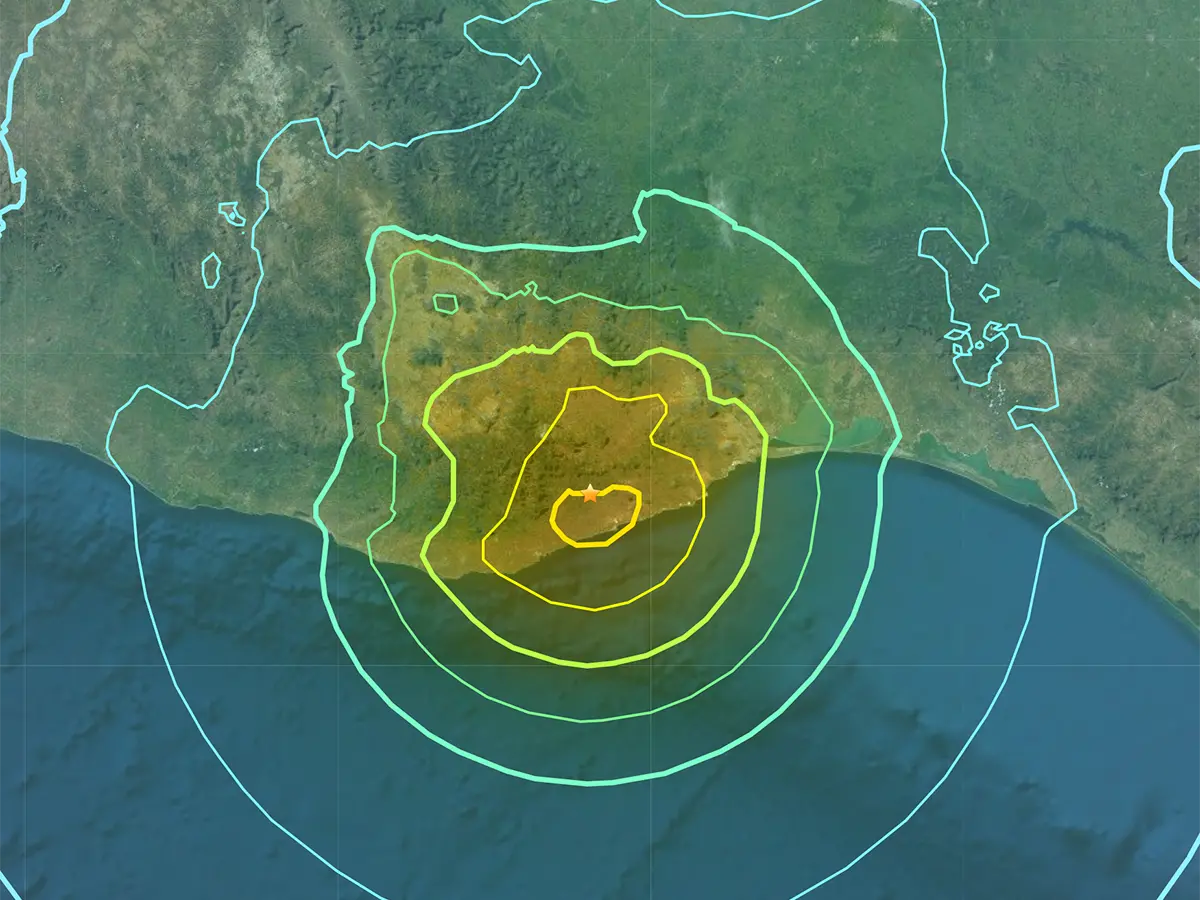 An earthquake hit southern Mexico on June 23, 2020.