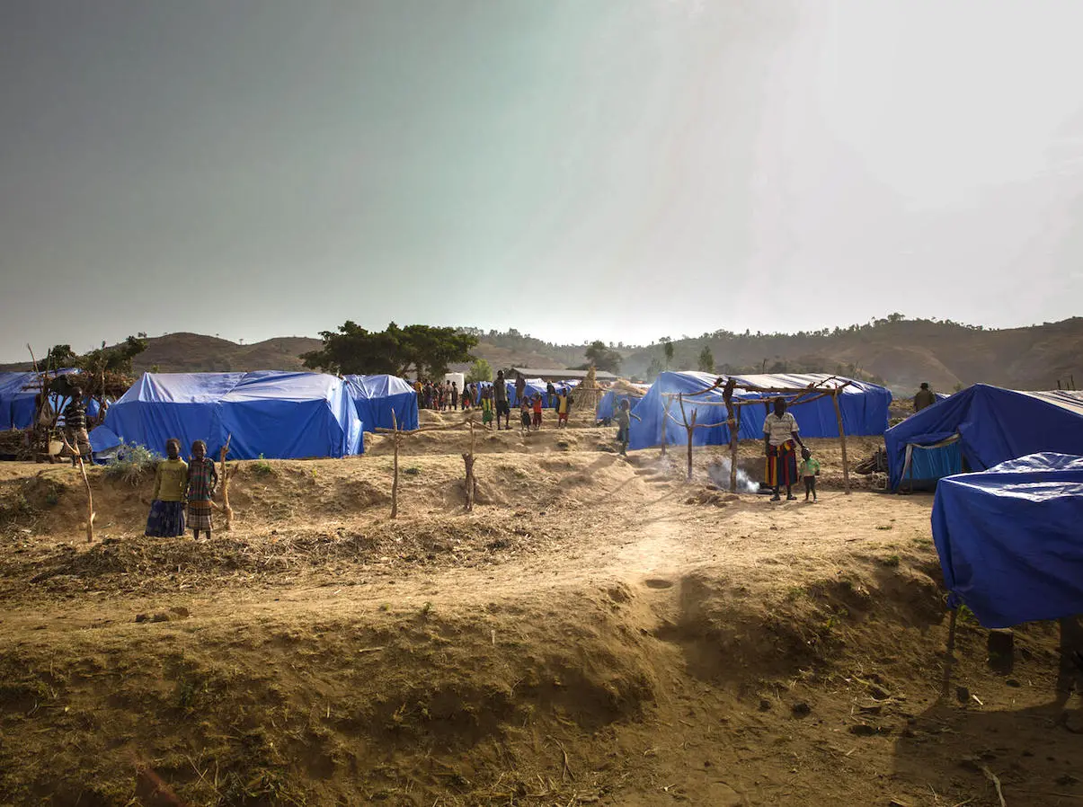 Gelabo IPD Camp, Konso, Ethiopia.