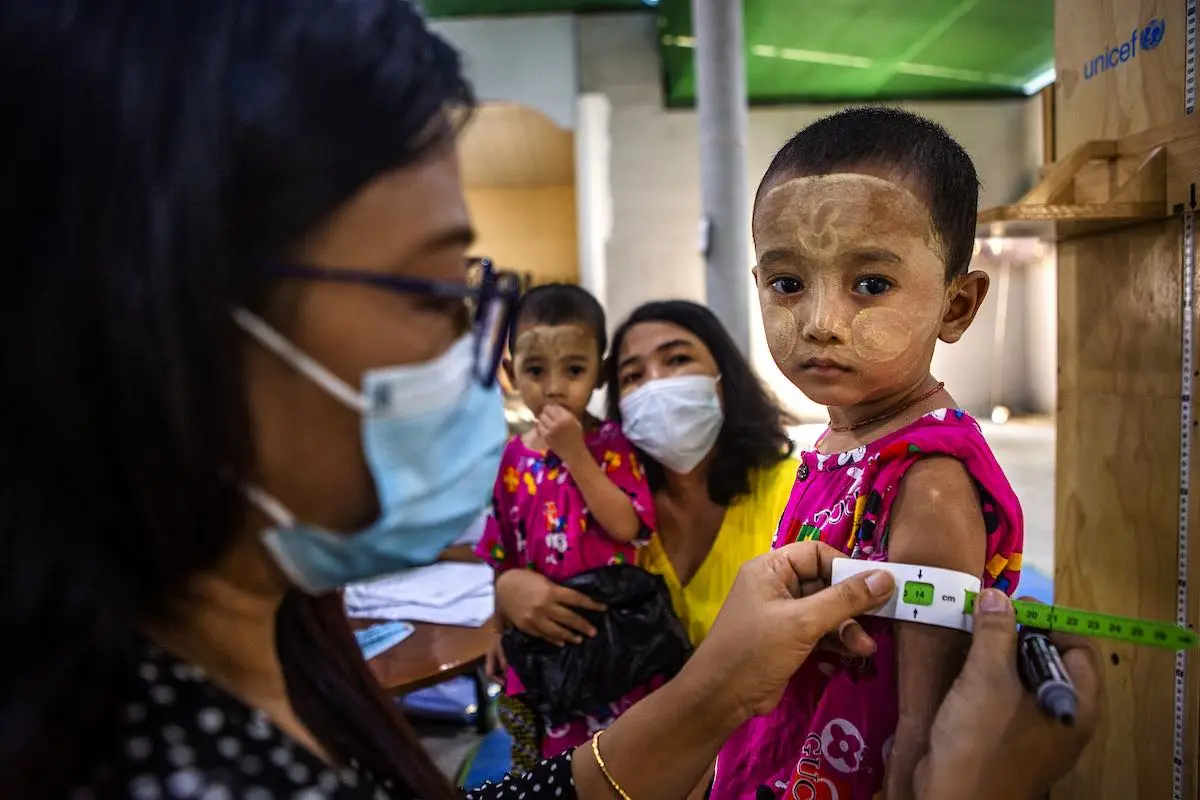Child Getting Vaccine