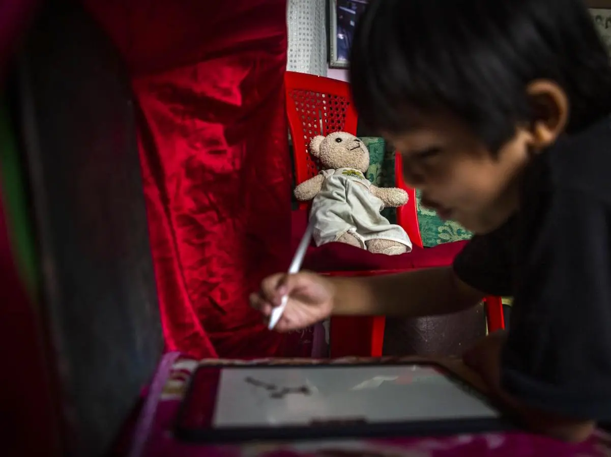Child Writing