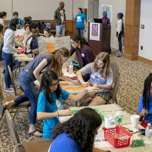 People Working at Tables