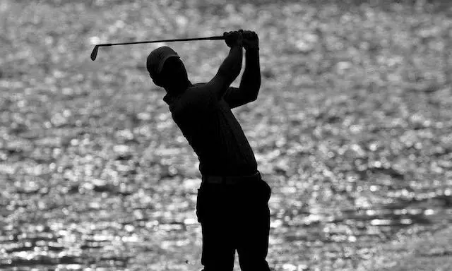 Person Golfing