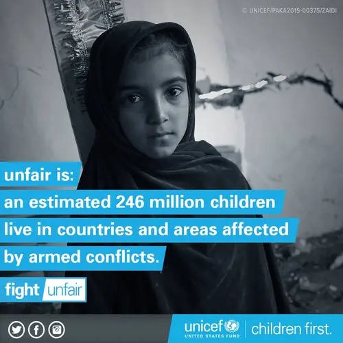 Fight Unfair: Children affected by conflict