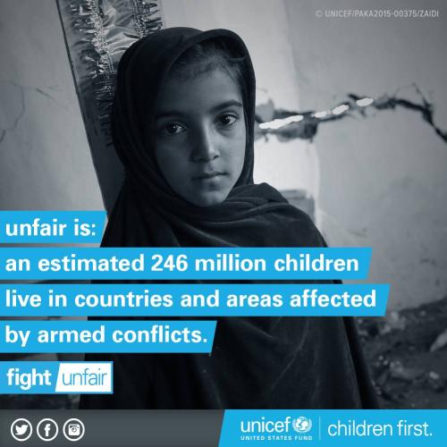 Fight Unfair: Children affected by conflict