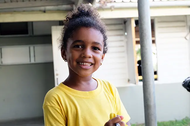 Young Girl Smiling
