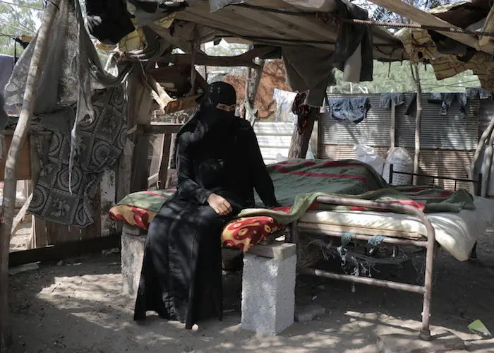 Now living at home with her parents again after escaping an abusive arranged marriage, Amina* runs a small business and works as an advocate against child marriage in Aden, Yemen.