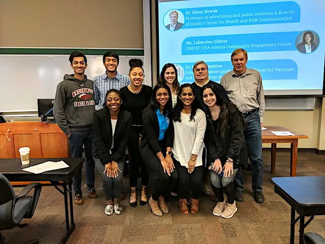 Anjali and University of Georgia Campus Club convene an expert panel on vaccines.