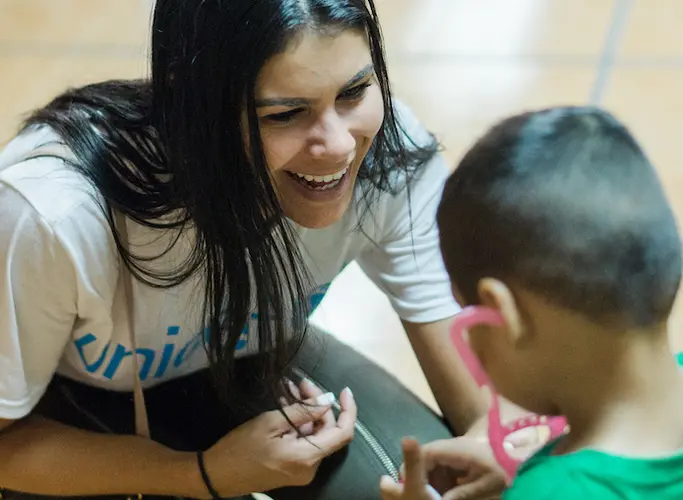 NextGen member Brittany Letto traveled to Mexico on a field visit to learn about UNICEF's programs supporting Central American migrant families and children. unicef, unicef usa, central american migrants, NextGen
