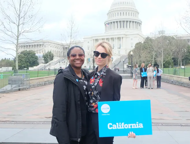 Los Angeles CAT Leaders Jennifer Perkins (Left) and Alexandra Grossi (Right)
