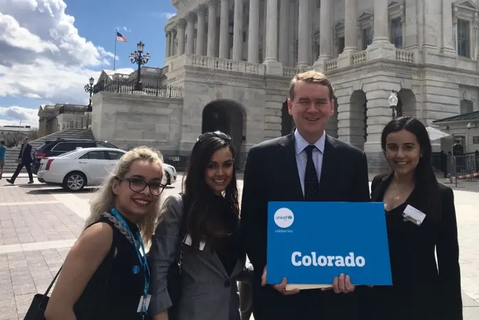 Members of the Denver CAT Meeting with Rep. Michael Bennet