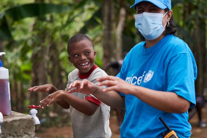 In Panamanian Darien, UNICEF and partners are assisting migrant children and families trapped by COVID-19 pandemic-related border restrictions.