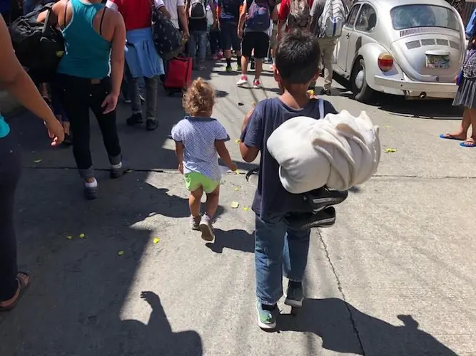 UNICEF, Mexico, Central America, Migrant Caravan, Child Migrants