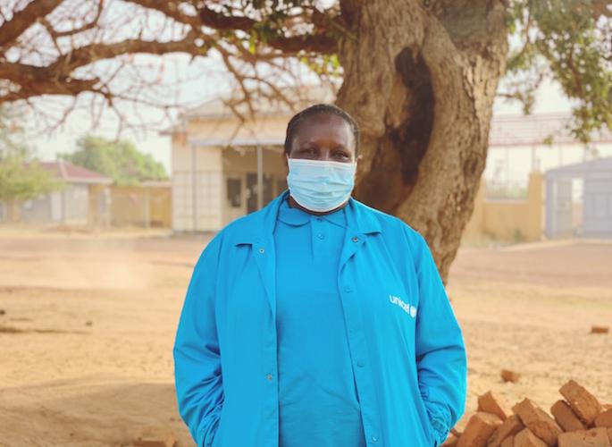 UNICEF Uganda Health Specialist Dr. Eva Kabwongera