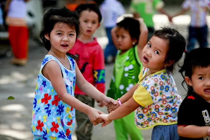 © UNICEF Viet Nam\Doan Bao Chau | Vietnamese children playing as a part of UNICEF’s Integrated Early Childhood Development life-cycle approach. © UNICEF Viet Nam\Doan Bao Chau | Vietnamese children playing as a part of UNICEF’s Integrated Early Childhood Development life-cycle approach.
