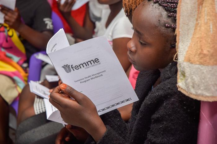 Femme International based in Tanzania employs a network of women to disseminate information on menstrual health and hygiene, to de-stigmatize the issue.