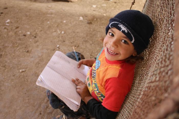 To help UNICEF make progress on SDG 4 (quality education for all), the Bridge Fund accelerated grants for schools for displaced Syrian children like 5-year-old Seif-ed-Dien.