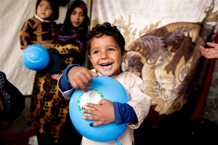 Afghanistan is one of three remaining countries where the wild polio virus is still endemic. That is why continued polio vaccination there saves children’s lives and helps make critical progress toward SDG 3 (health and well-being).