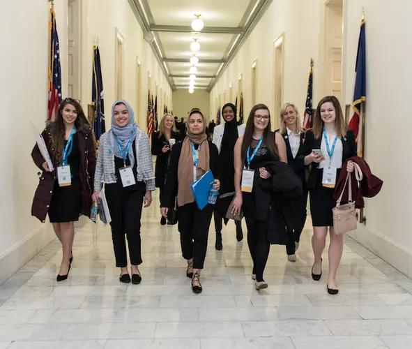 On March 13, 2018, 425 UNICEF USA advocates held 200 meetings on Capitol Hill to urge lawmakers to put children first. On March 13, 2018, 425 UNICEF USA advocates held 200 meetings on Capitol Hill to urge lawmakers to put children first.