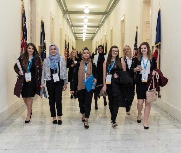 On March 13, 2018, 425 UNICEF USA advocates held 200 meetings on Capitol Hill to urge lawmakers to put children first. 