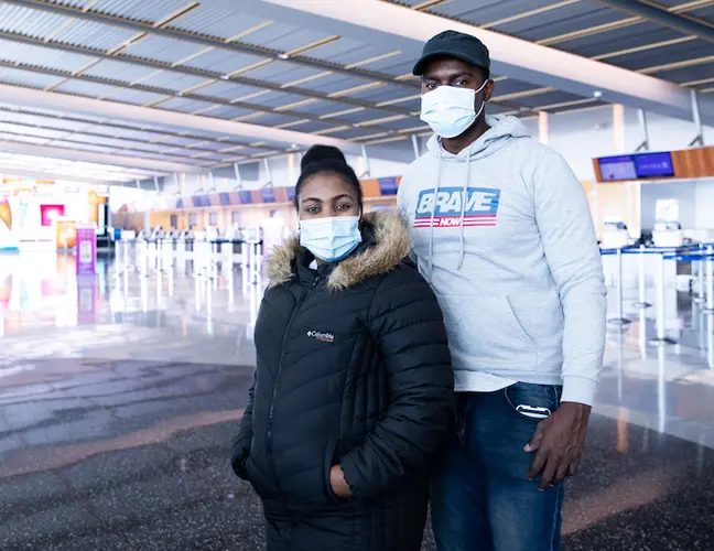 Jewish Family Service of San Diego welcomed Emmanuel* and Fabiola* (names changed) to the U.S. and helped them navigate the complex legal system upon arrival from Haiti.