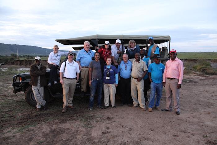 UNICEF, UNICEF USA and Kiwanis International staff in Kenya in 2014