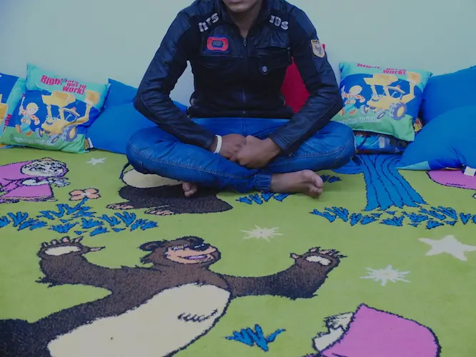 Mahmoud (name changed for his protection), 17, hadn't been to school since 2007. With UNICEF's help, he is now continuing his education.