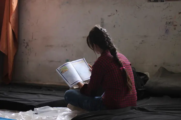 Nadeen was forced out of class for two years when her school closed down due to fighting in Aleppo, Syria. UNICEF is helping children like her attend their exams. 