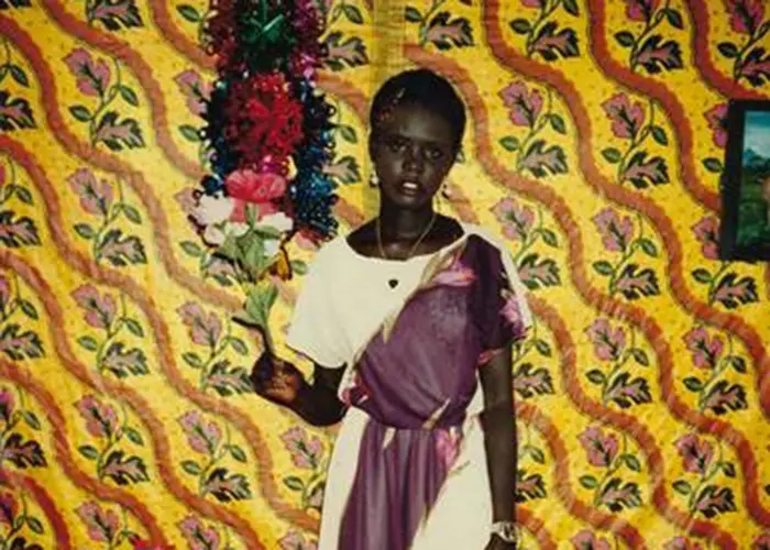 Author and advocate Rebecca Deng at age 14 in Kenya's Kakuma refugee camp.