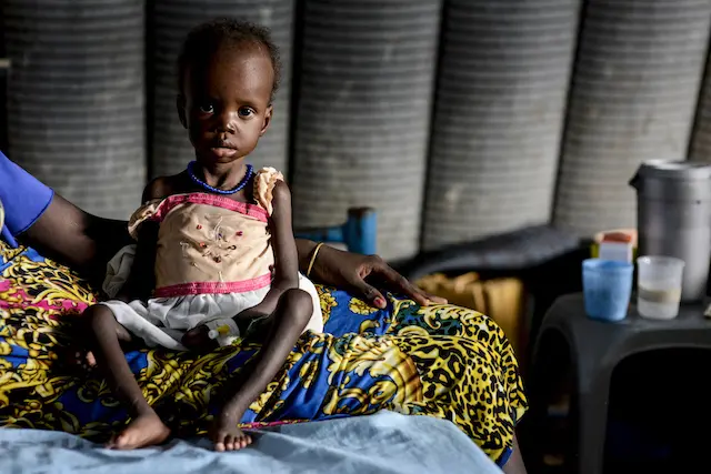 South Sudan famine Unicef
