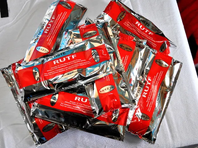 RUTF is often called a miracle food.