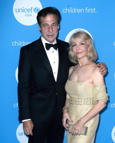UNICEF USA Southwest Regional Board Chair Susan Boggio and her husband Dan attend the 2017 UNICEF Gala in Houston, Texas.