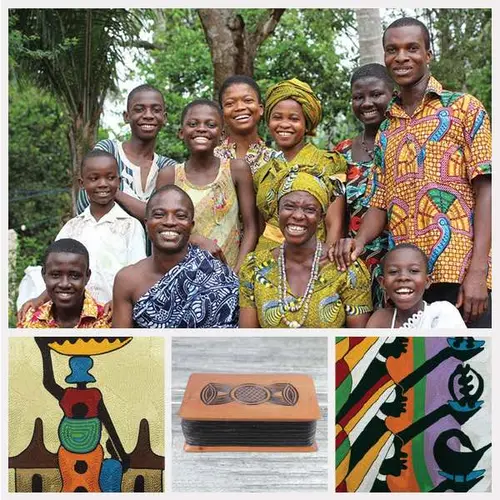 "I trained in dressmaking but I realized the trade would not do well in my town so I learned carving. It has long been regarded the preserve of men, but since 1995, I have been operating a workshop of my own with four people working under me."