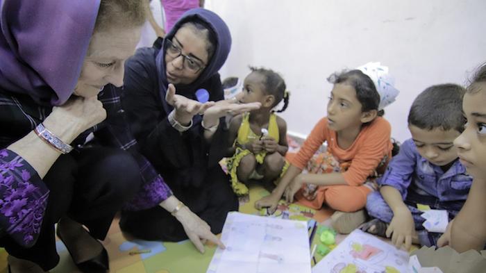 UNICEF Executive Director Henrietta H. Fore traveled to Yemen in late June, visiting UNICEF-supported centers and health clinics to discuss critical needs of children. 