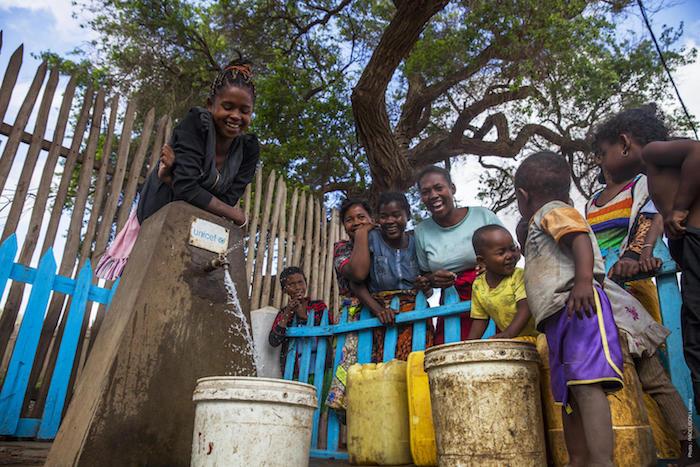 UNICEF and partners are expanding water infrastructure in Madagascar.