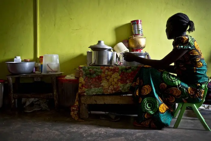 Rose, 17, recovers at a Child Transit Center in Yambio, South Sudan, from the repeated beatings she received at the hands of the armed group that abducted her from her home in September 2018. Married at a young age, she was held against her will for three