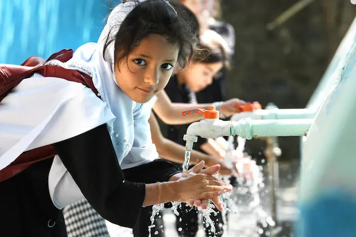 Improving access to safe water, proper sanitation and supplies to enable best hygiene practices are critical components of UNICEF's response to the global coronavirus pandemic.