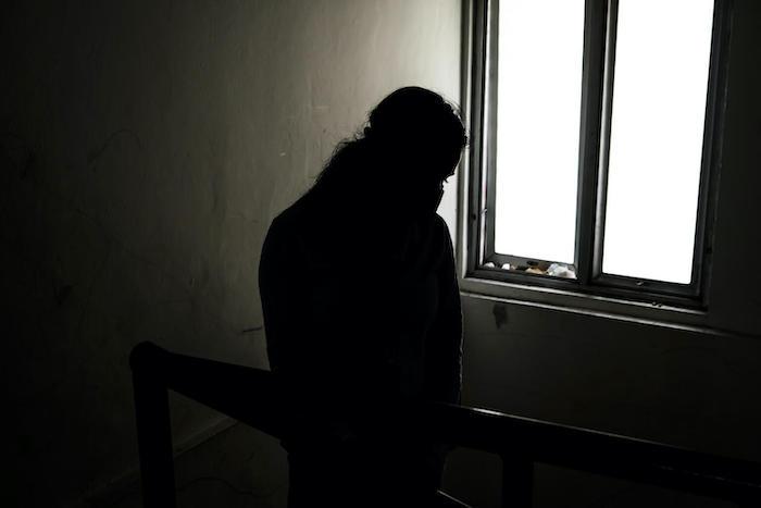 María, 16, in her room at a temporary shelter for unaccompanied migrant adolescent girls in Tapachula, Mexico.