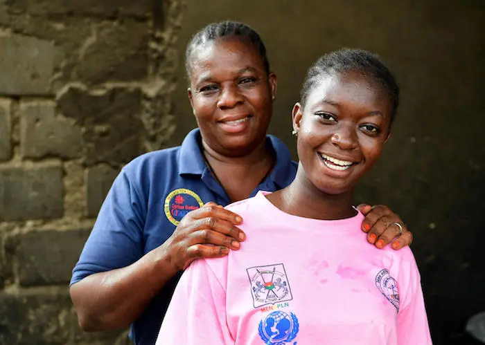 In July, 2021, Olivia, 16, headed back to school in Dori, in the Northeast Sahel region of Burkina Faso with encouragement from her mother and a UNICEF-supported scholarship fund.