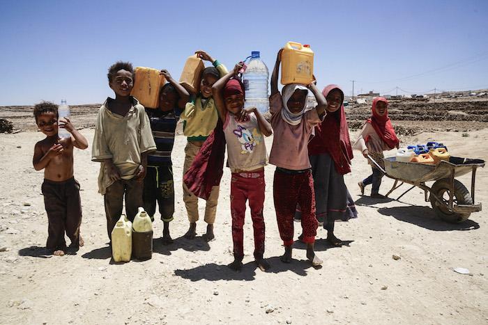 Clean water and other basic needs are in critically short supply in Yemen as a result of the ongoing conflict.