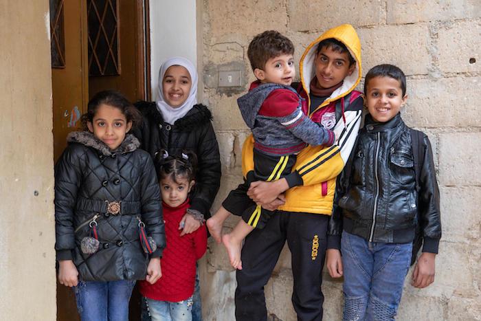 Syrian refugee families of 10,000 children already enrolled in the UNICEF-supported Hajati 'My Needs' cash transfer program received a winter top-up based on family size to help cover costs of heating fuel, winter clothing and other essentials.