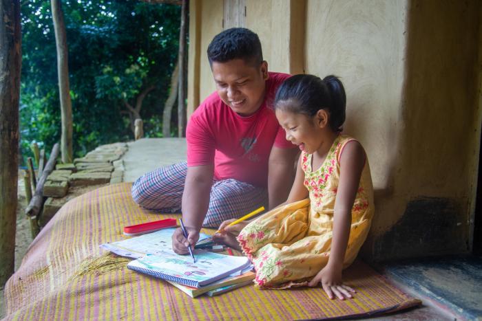 Home education project reaches children in remote parts of Bangladesh